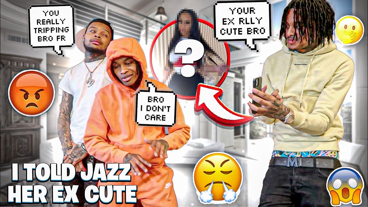 TELLING JAZZ HER EX IS CUTE TO GET HER REACTION !!! *Must Watch*