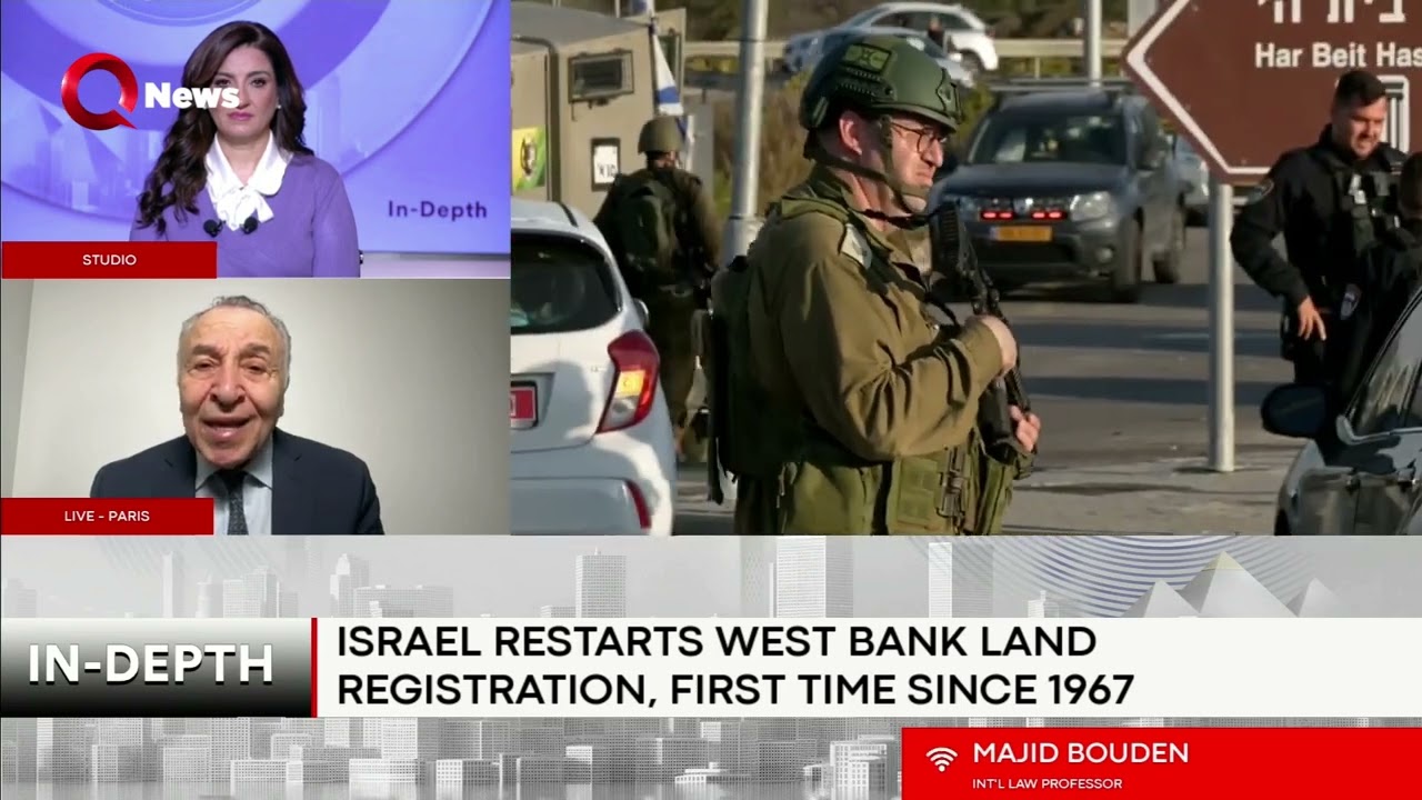 Israel’s registration of occupied lands since 1967 sparks global condemnation
