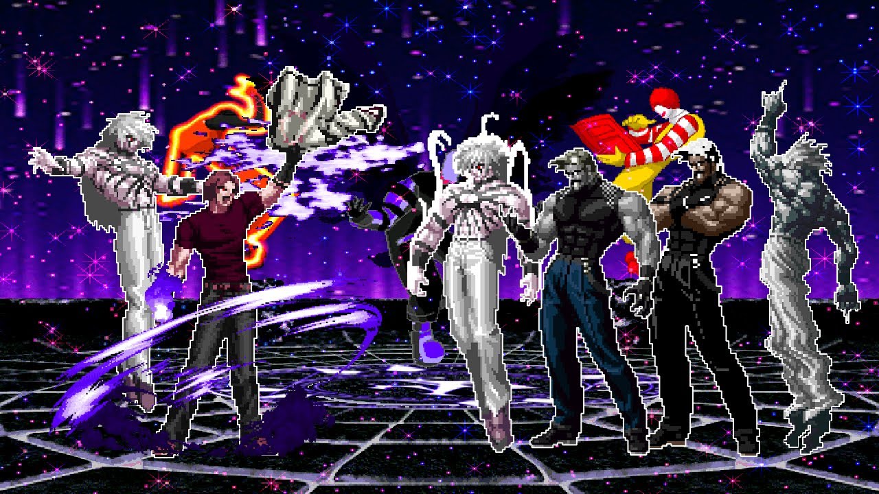 OROCHI KYO-KEYSER VS. OROCHI & RUGAL TEAM