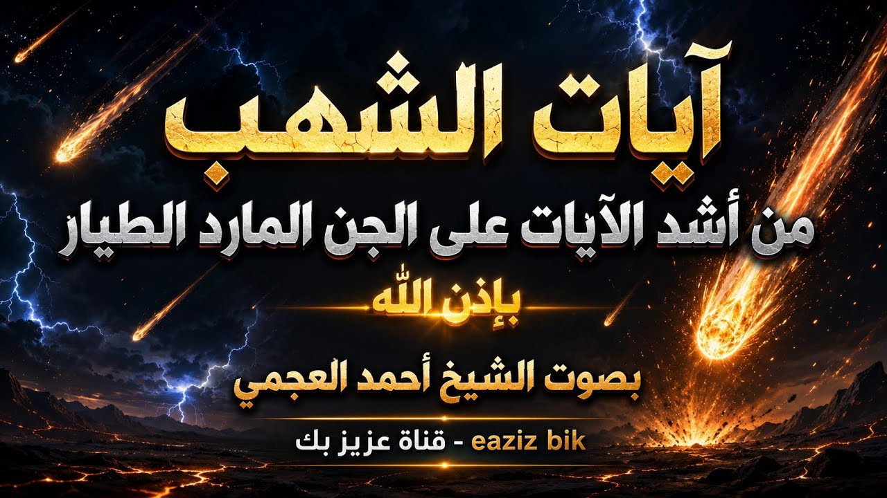 من اقوى الرقى على الشيطان الطيار للشيخ أحمد العجمي نافعة بَإذن اللـــــــٌہ