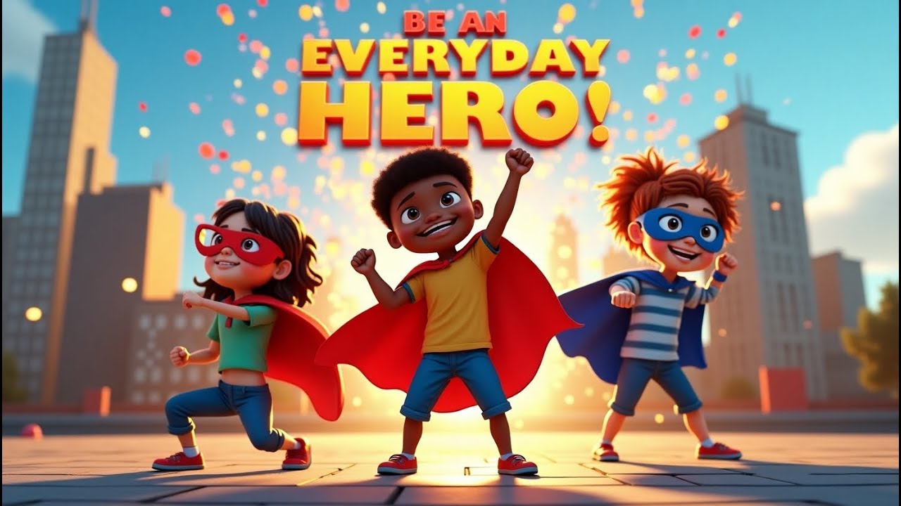 COPPA Safe   DIY Superhero Costume Ideas   Anti Bullying Song for KidsHappySingSong 