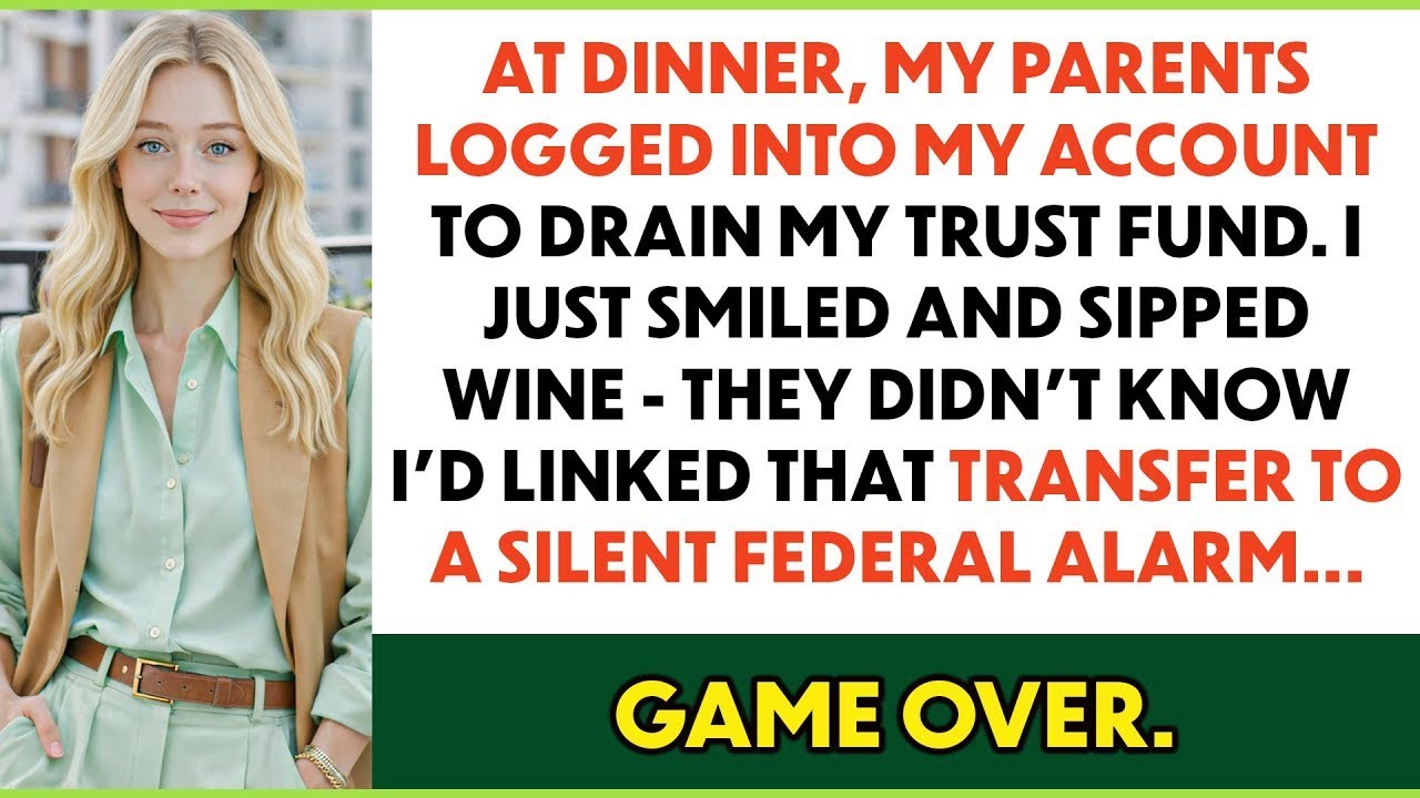 At Family Dinner, My Parents Used A Forged ID To Drain My Life Savings Right In Front Of Me...