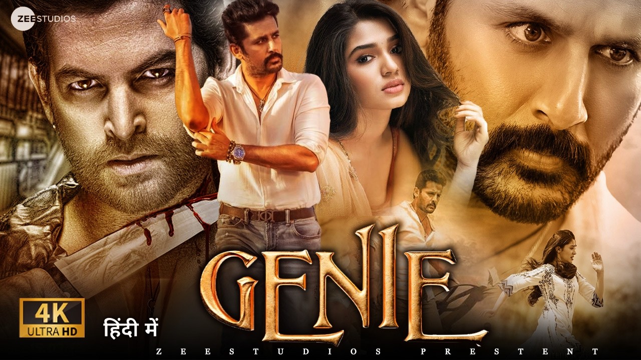 GENIE | Nitin, Krithi Shetty | Full Action Blockbuster Movie 2026 | New South Movie In Hindi Dubbed