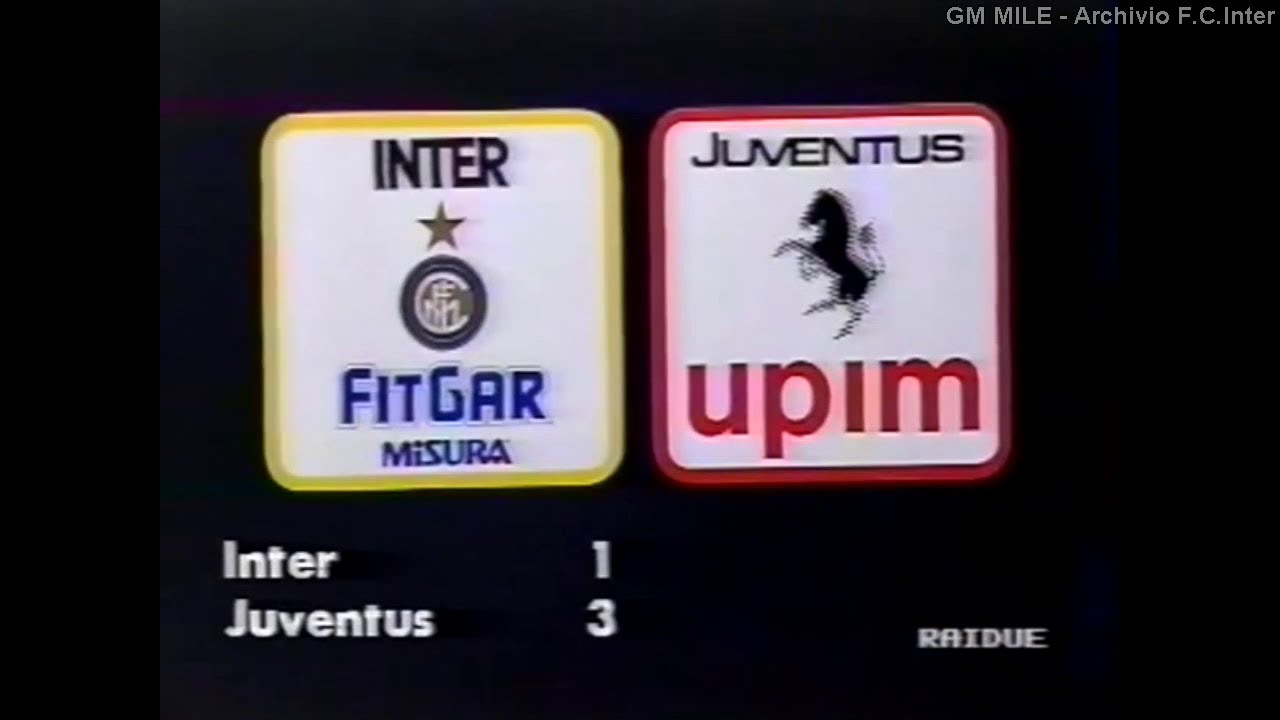 1991-92 (30^ - 26-04-1992) INTER-Juventus 1-3 Servizio DomenicaSprint Rai2