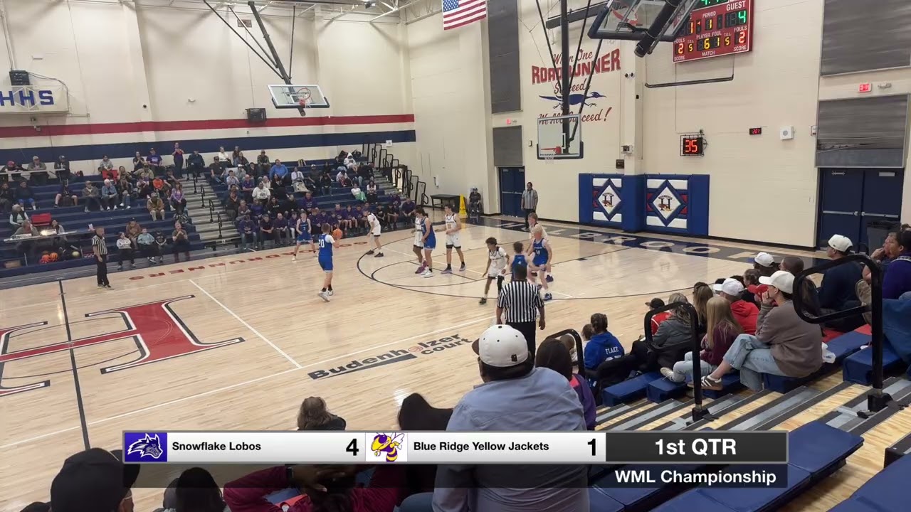 03/07/2026 - Snowflake Lobos @ Blue Ridge Yellow Jackets