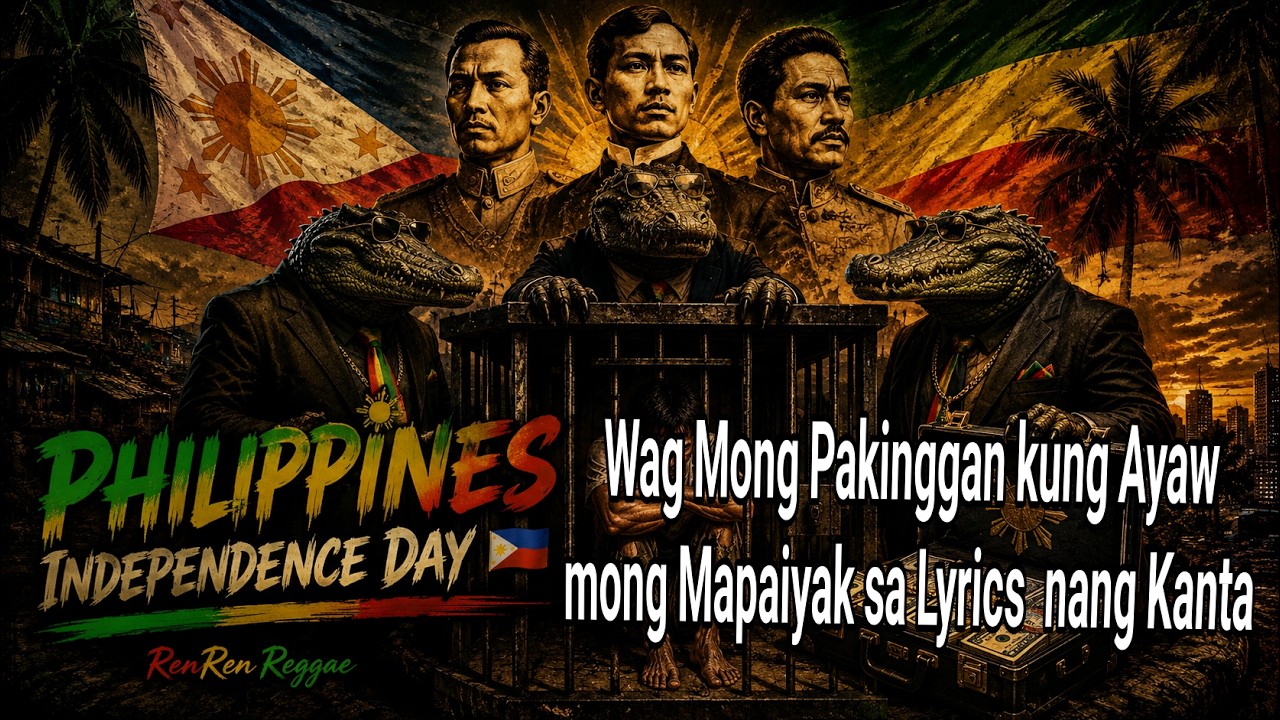 Philippine Independence Day Reggae Song By Renren Reggae(Kung Pilipino  ka siguradong Mapapaiyak ka)