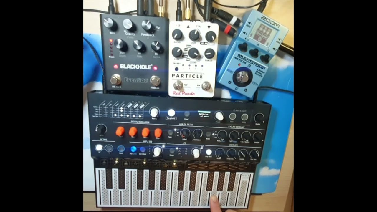 Welcome Back  - A dark cinematic #DAWless jam ft Arturia Microfreak