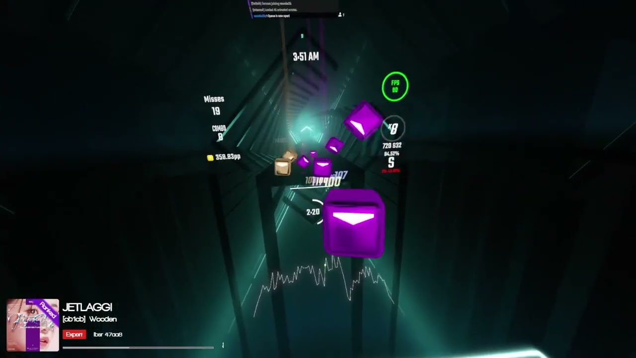 JETLAGG! 11.51★ 82.77% 348pp | Beat Saber