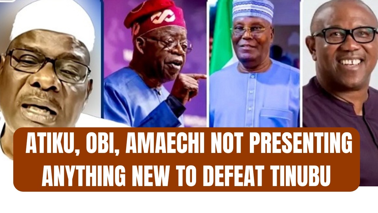 2027: Atiku, Peter Obi, Amaechi Not Presenting Anything New to Defeat Tinubu – Ndume