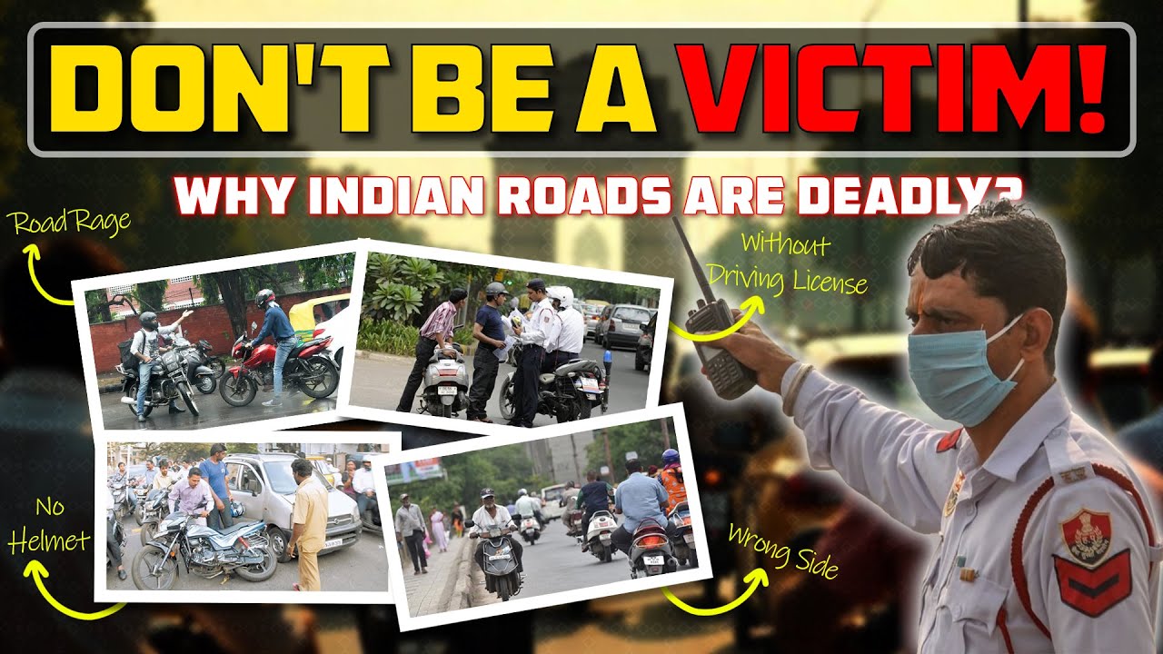 How to Safely Ride a Bike in Indian Traffic? | Biker's Safety Guide | MotoPedia-in