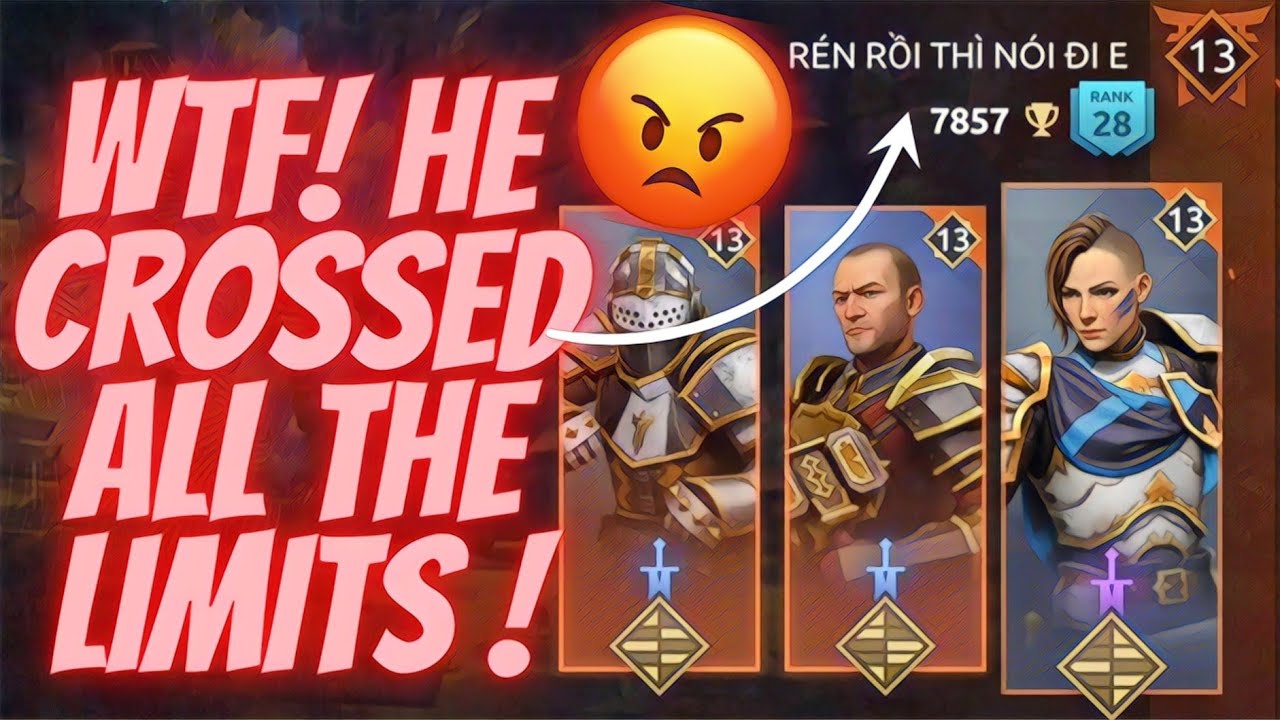 ugh 😡! This Vietnamese camper crossed all the limits just to win the match 🤦🤬 || Shadow Fight Arena