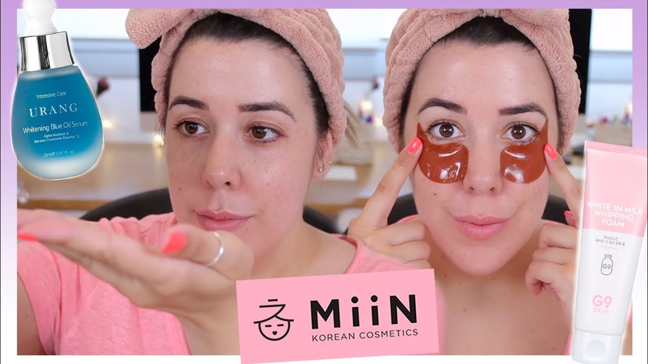 COSMETICA COREANA MIS FAVORITOS + RUTINA | MIIN COSMETICS ad