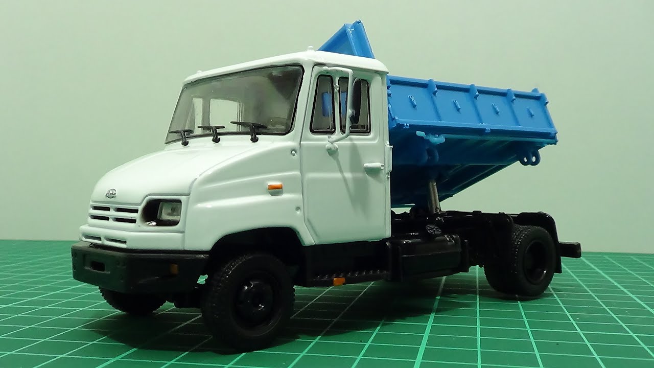 Легендарные грузовики СССР №32 ЗиЛ-ММЗ-2502 масштаб 1:43 MODIMIO