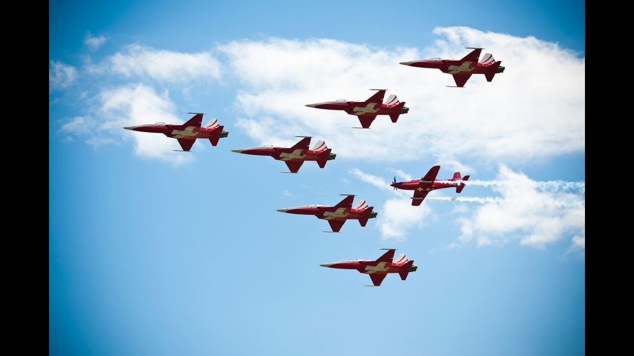 Trent'anni di vita dello squadrone PC-7 delle Forze Aeree Svizzere