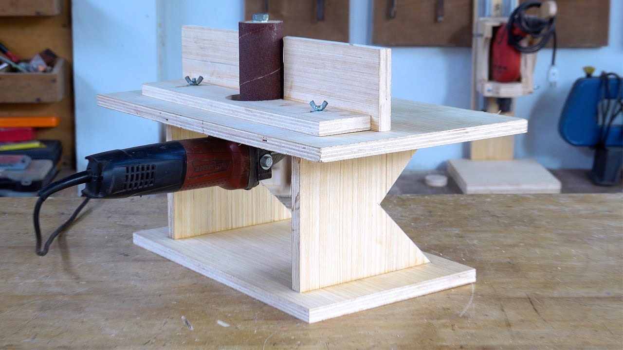 Turn Angle Grinder Into Most Impressive Spindle Sander