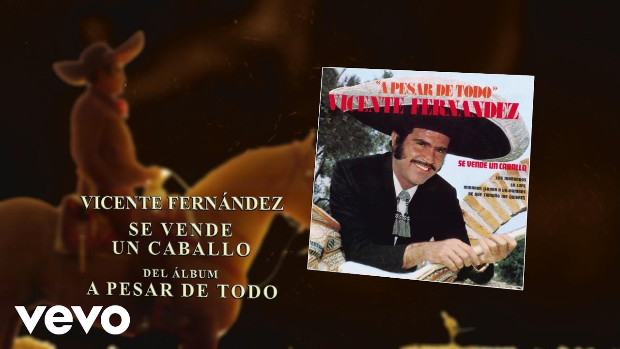 Vicente Fernández - Se Vende un Caballo (Cover Audio)