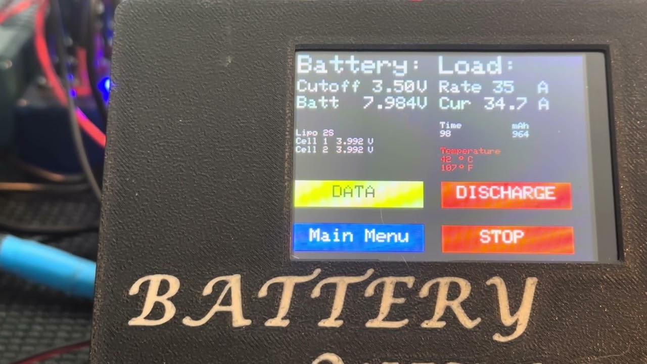 SMC 6400 ULCG test on the Battery Wizard