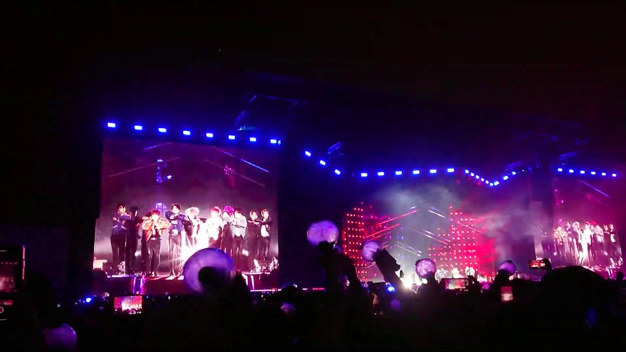 【自錄版本】2018.12.09 BTS巡演場「桃園」-  組曲表演：興彈少年團+進擊的防彈+Fire+鴉雀+DOPE