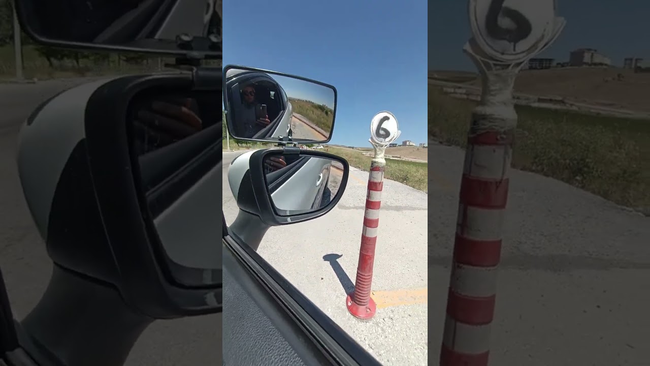 Pursaklar 1.guzergahveya A güzergahı direksiyon sınavı tam parkur 