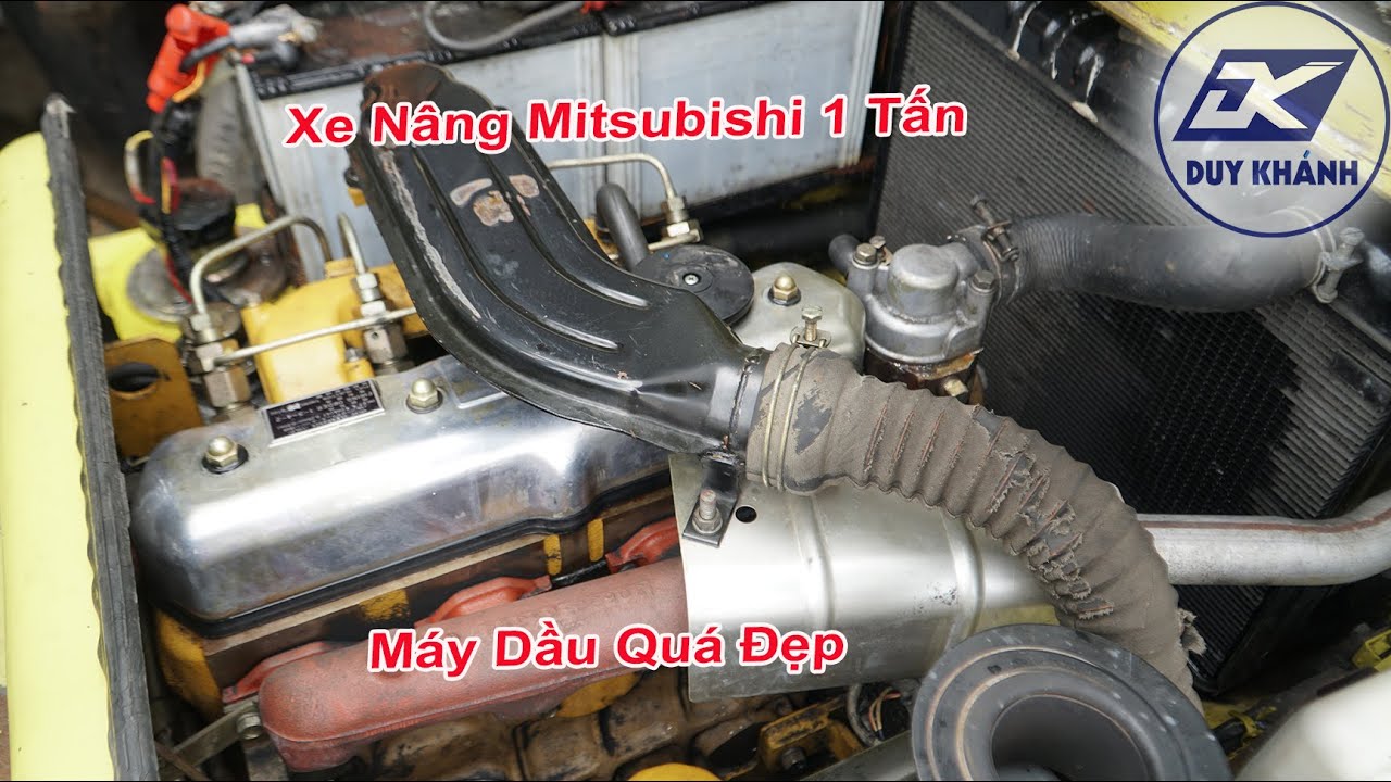 (Đã Bán) Xe Nâng 1 Tấn Máy Dầu Mitsubishi LH 0908875468