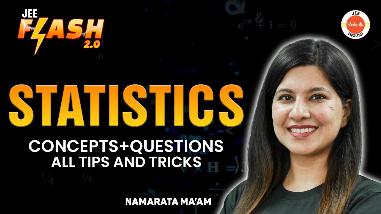 Complete Statistics | JEE 2024/25 | PYQs | Namrata Mam