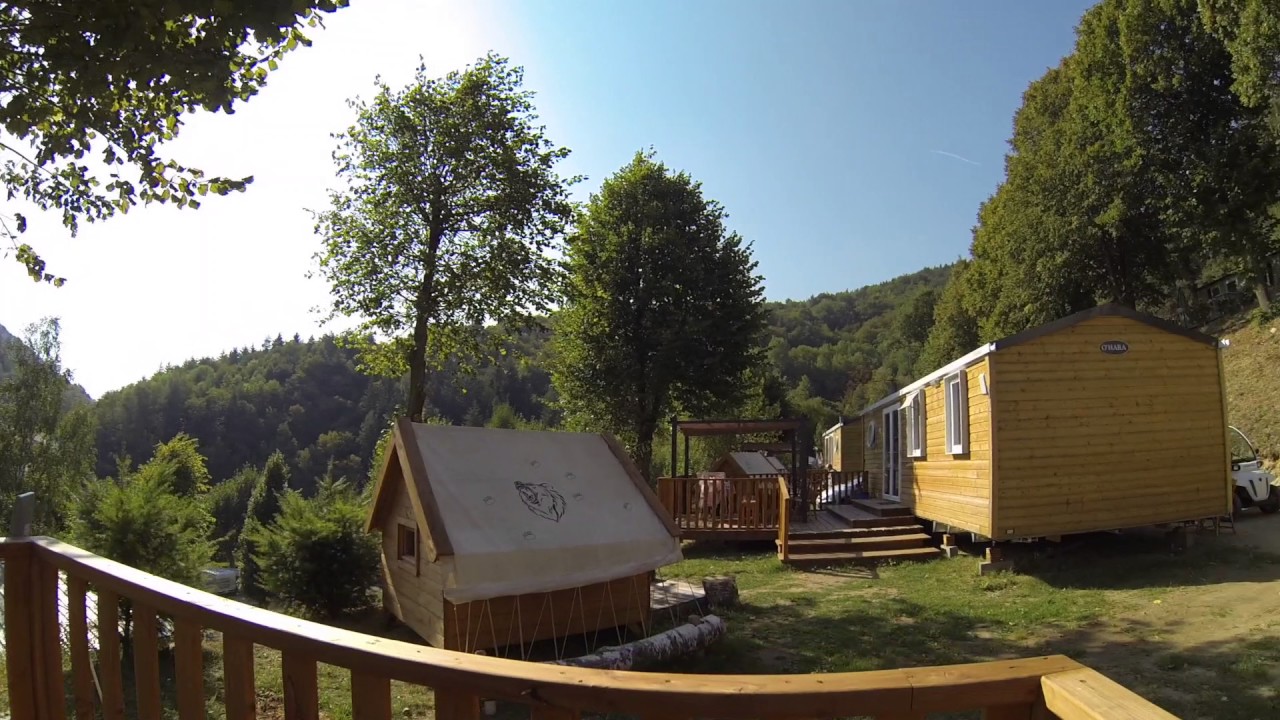 Présentation d'un chalet confort trappeur 3 chambres au camping Le Mas des Sedaries