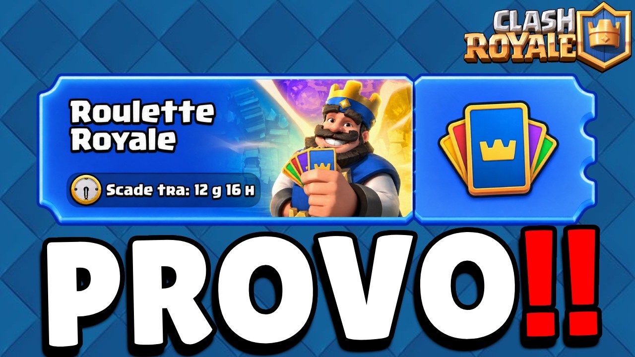 PROVO la NUOVA MODALIT&Agrave; ROULETTE ROYALE | CLASH ROYALE