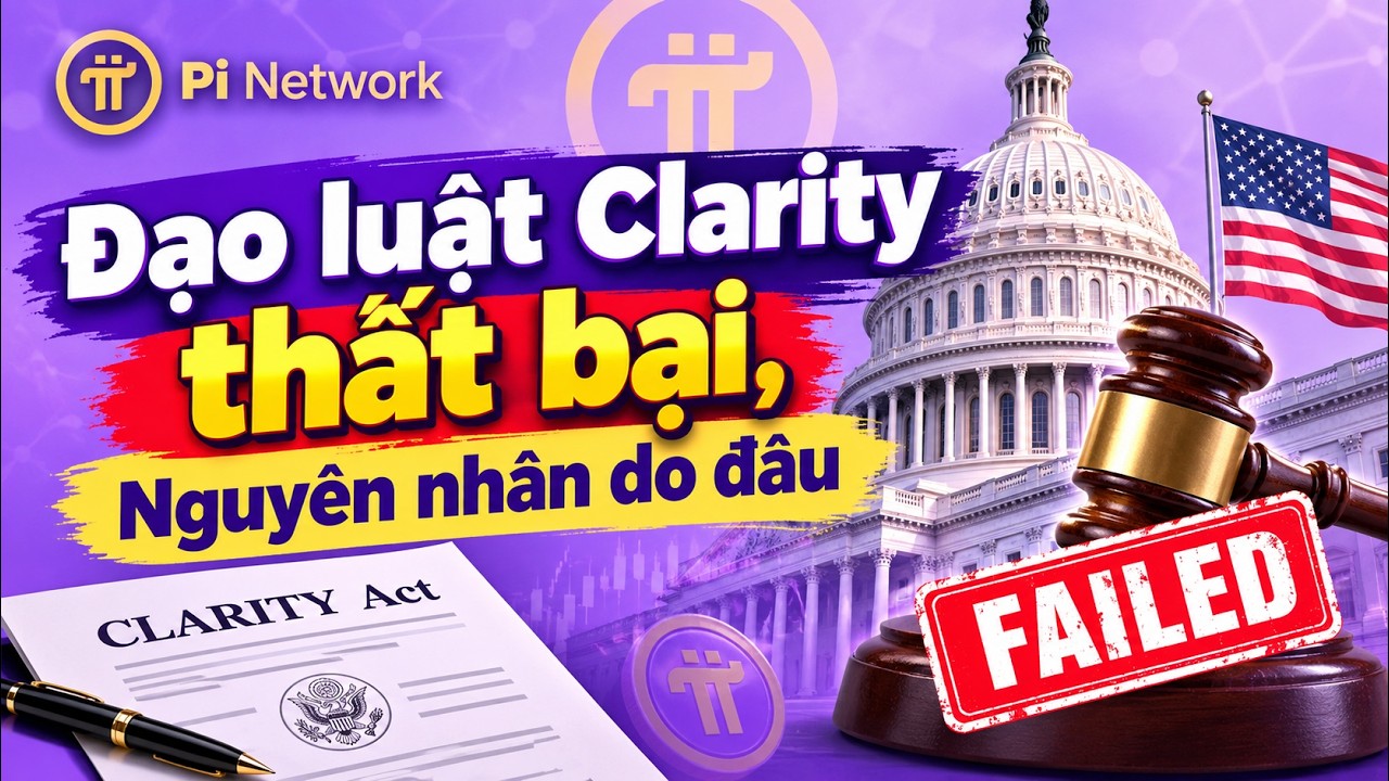 Đạo luật Clarity thất bại, Nguy&ecirc;n nh&acirc;n do đ&acirc;u ? Pi Network