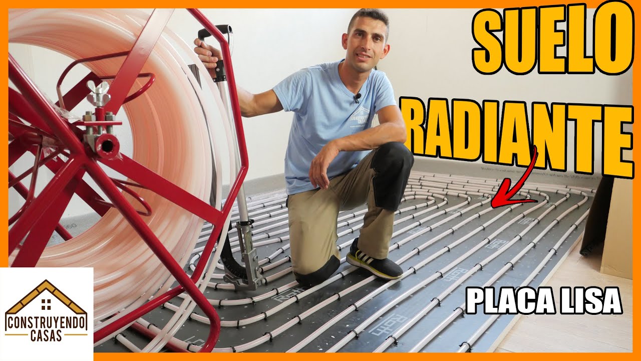 🔶SUELO RADIANTE, sobre placa lisa Roth🔶 hasta 15% MÁS EFICIENTE | INSTALACIÓN PASO A PASO.