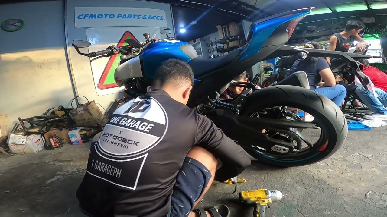 NK450 Lowering Kit and Slider Installation