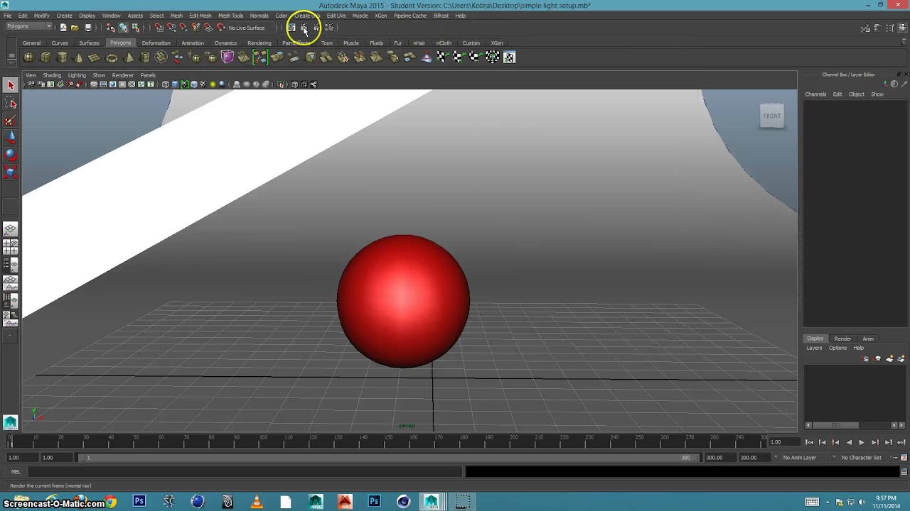 Quality Render Setup in Maya