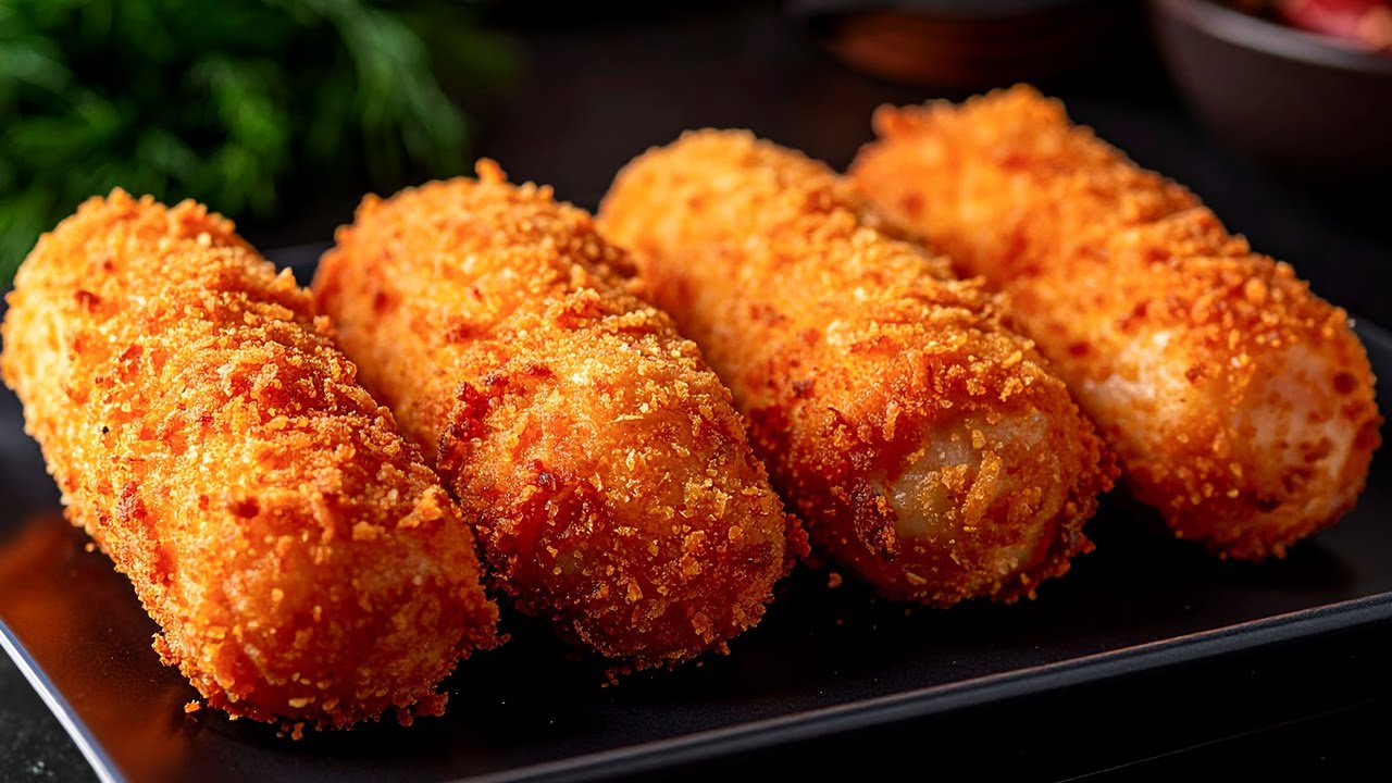 Умопомрачительные сырные куриные рулеты: Хрустящее совершенство! Полезный трюк для домохозяйки
