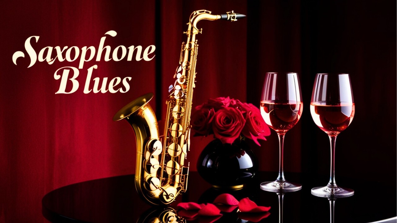 Smooth Saxophone Blues Music | Relaxing Jazz Instrumental 2025