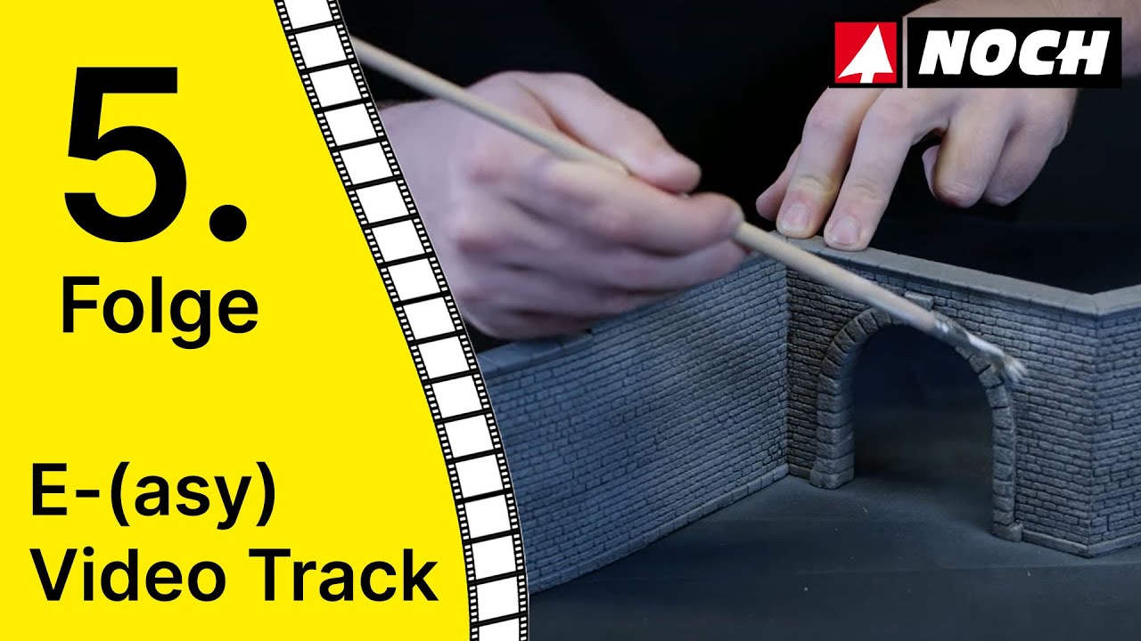 5. Folge | Gestalten von Mauern mit dem NOCH Hartschaum| NOCH E-(asy)-Video-Track