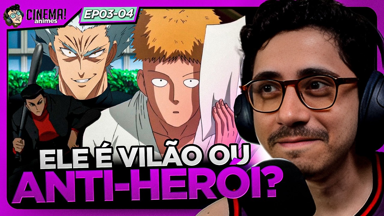 AS LUTAS BOAS de ONE PUNCH MAN SUMIRAM? | OPM T2 EP03-04