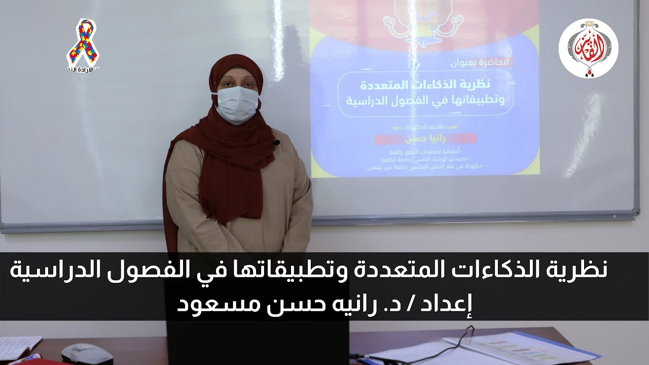 نظرية الذكاءات المتعددة وتطبيقاتها في الفصول الدراسية إعداد / د. رانيه حسن مسعود