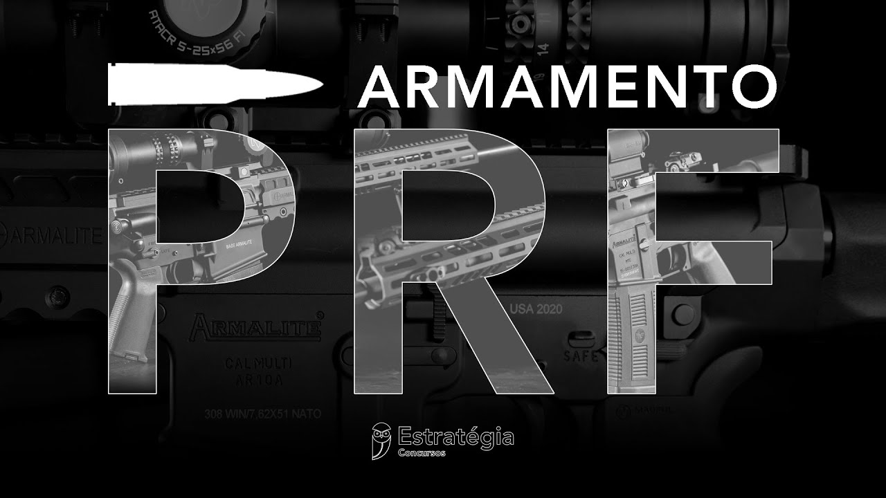 QUAIS SÃO AS ARMAS DA PRF? | FUZIS ARMALITE