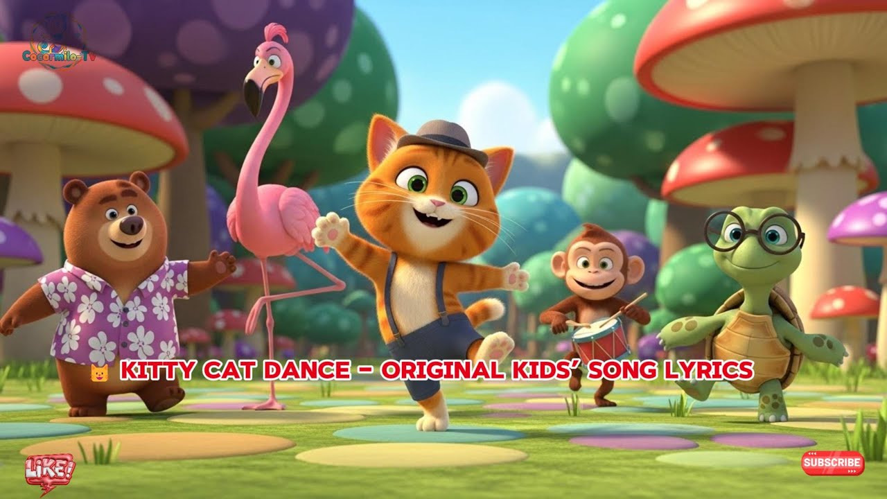 🐱 Kitty Cat Dance | Original Kids’ Song 🎶🐾