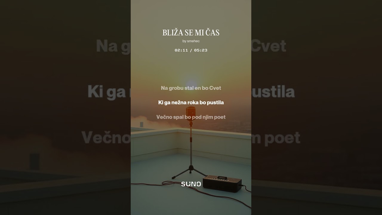 BLIŽA SE MI ČAS