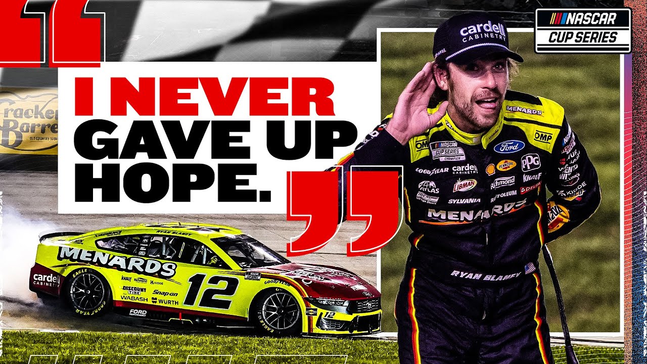 Ryan Blaney Back? | 2025 NASCAR Cracker Barrel 400 Victory Lane Reaction