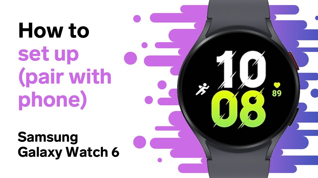 Как настроить Samsung Galaxy Watch 6 (пошаговое руководство для начинающих)