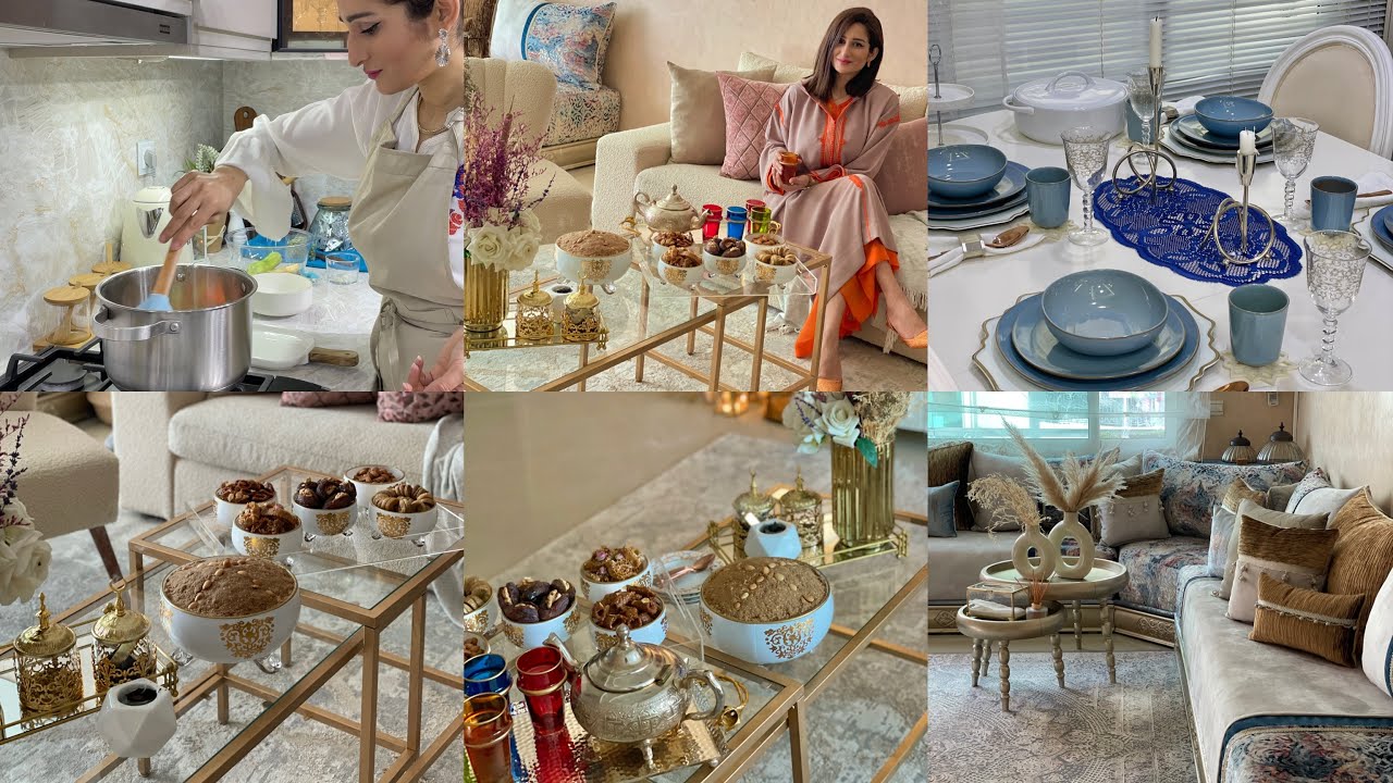 روتين رمضاني سريع🌙،مائدة إفطار سهلة وسريعة 👌