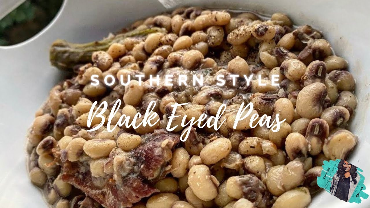 SOUTHERN BLACK EYED PEAS RECIPE | BEGINNER FRIENDLY TUTORIAL