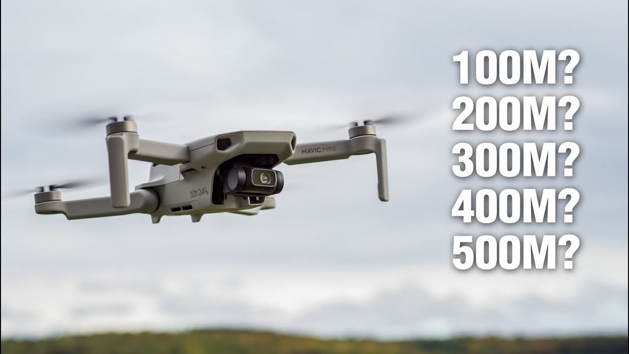 DJI MAVIC MINI - REICHWEITE MAXIMALE BILDÜBERTRAGUNG