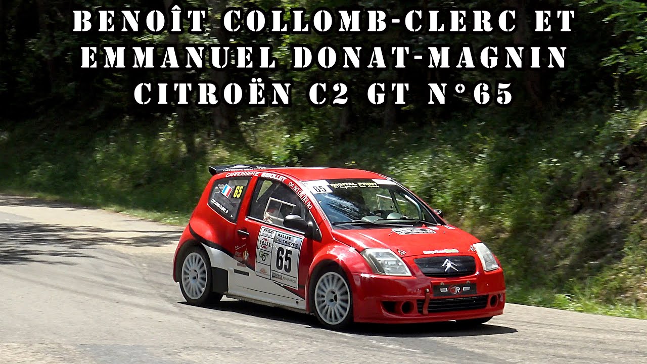 Rallye du Trièves 2025 - Citroën C2 GT N°65 - Benoît COLLOMB-CLERC et Emmanuel DONAT-MAGNIN