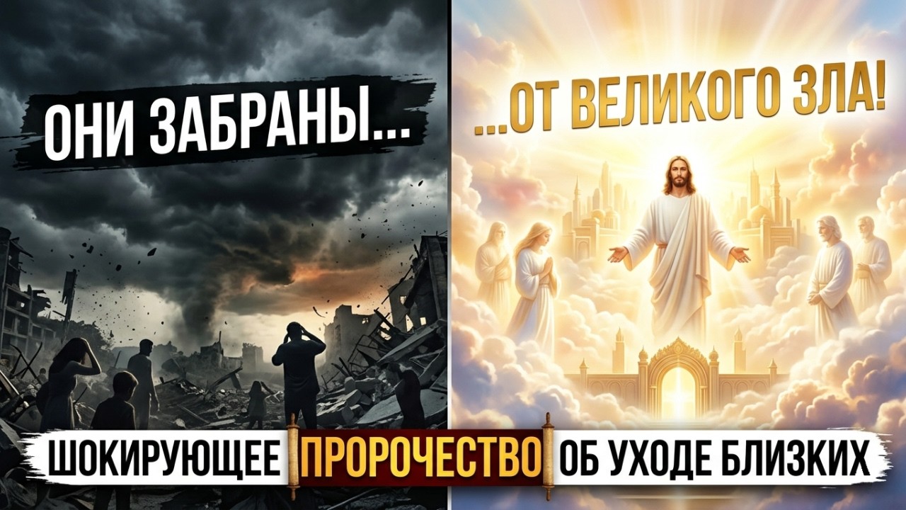 ШОКИРУЮЩЕЕ ПРОРОЧЕСТВО: Почему Бог забирает лучших именно сейчас? Правда, которую скрывали.