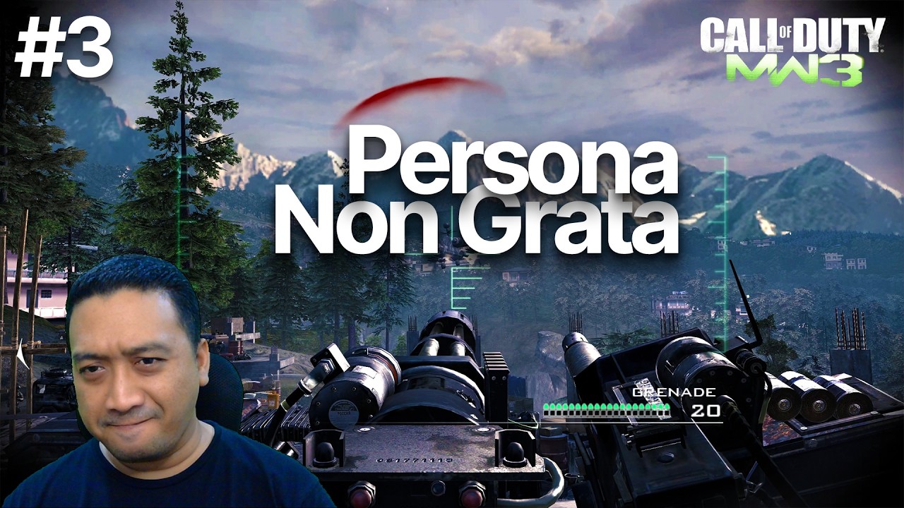 Persona Non Grata | Call of Duty Modern Warfare 3 (2011) PC Gameplay Indonesia (Part 3)