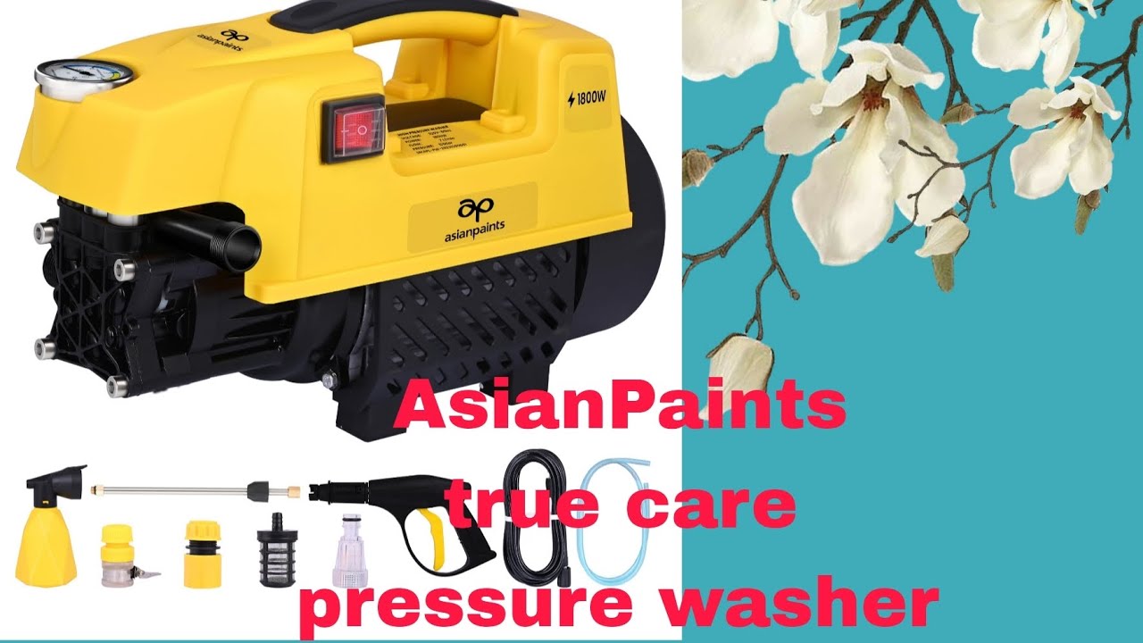 ASIAN PAINTS Pressure washer Machine.Powerful Cleaning #wallwashers #easywash#smartwash #commercial 