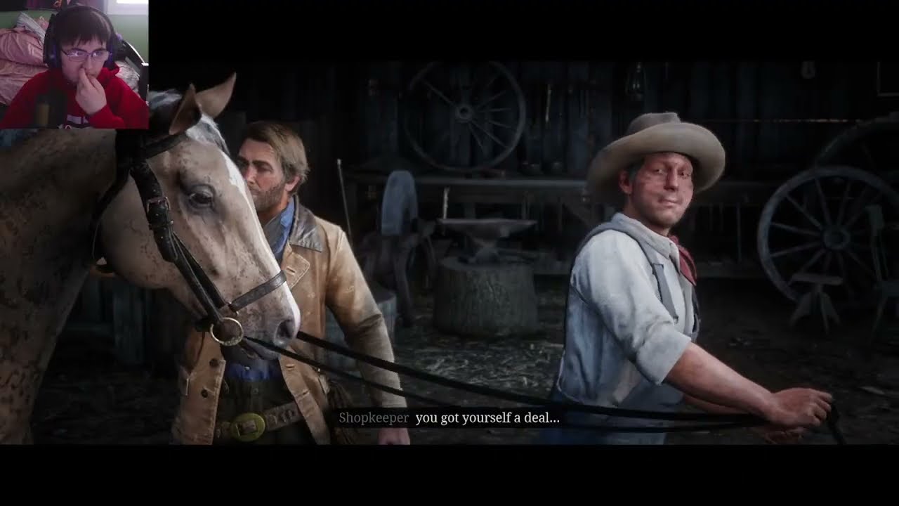 GETTING A BIG HORSE AND HUNTING A BIGGER BEAR | Red Dead Redemption 2 - Part 5
