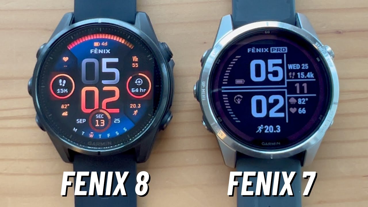 Стоит ли обновляться? Garmin Fenix ​​7s Pro Solar против НОВОГО Fenix ​​8!